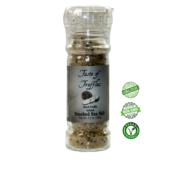 Black Truffle Smoked Sea Salt | wt. 3.7 oz/105 gr.